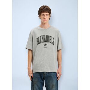 Palm Angels Men College Logo T-Shirt